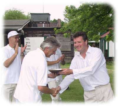 Cricket shield presentation