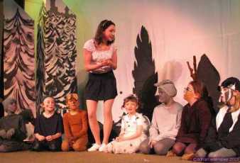 Snow White and woodland animals Snow White and woodland animals