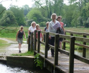 Walker in the Test Valley May 2011