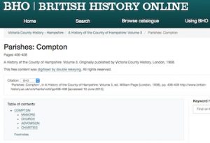 British History Online