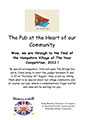 Village of the Year Judging Flyer