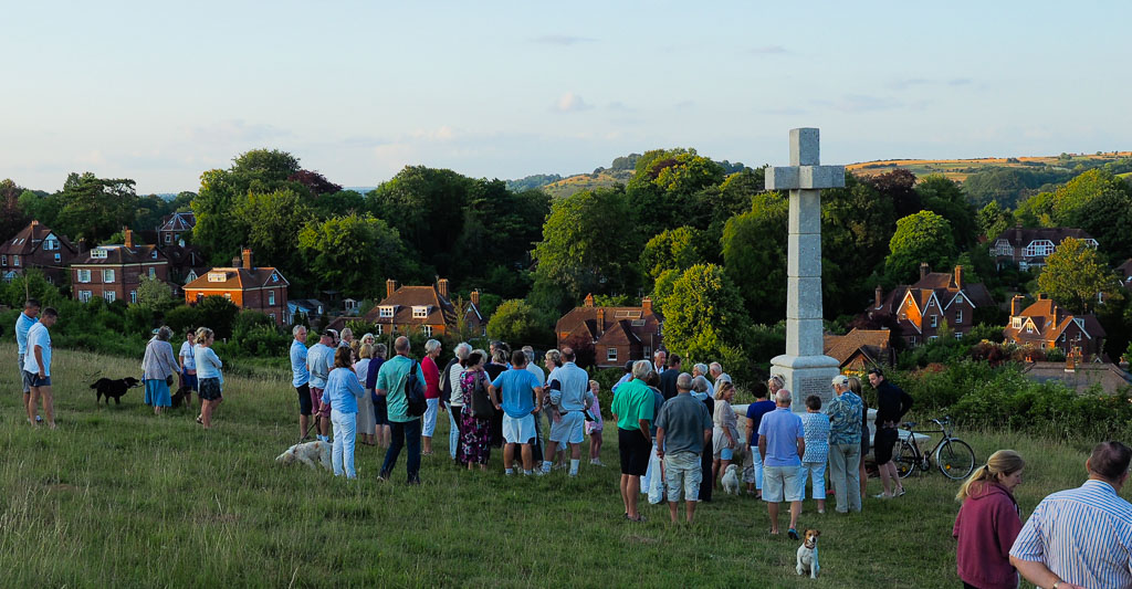 Great War Day sundown ceremony