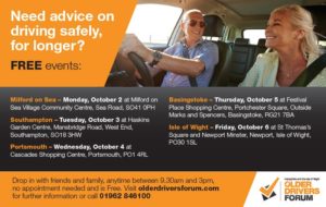 Older Driver Awareness Week poster