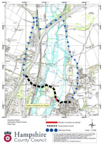 Shawford Village Transport Disruption April 2019