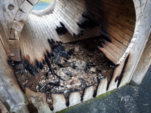 QEII Field Play Area Arson